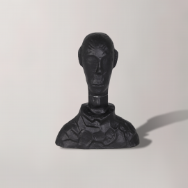 Man Face Sculpture