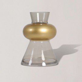 Golden taper vase-Large