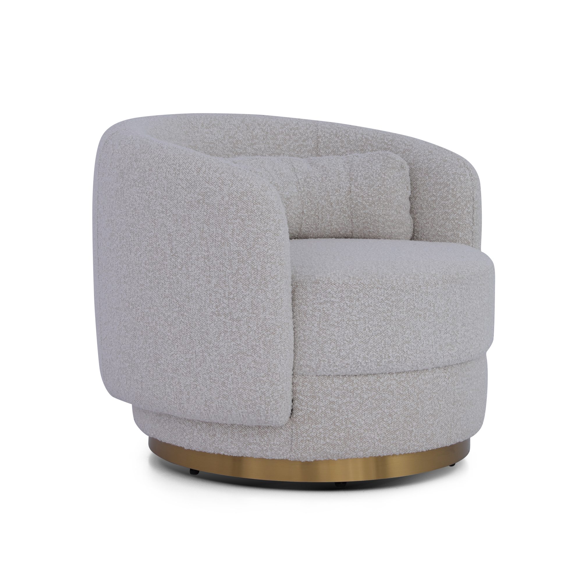 Swivel armchair
