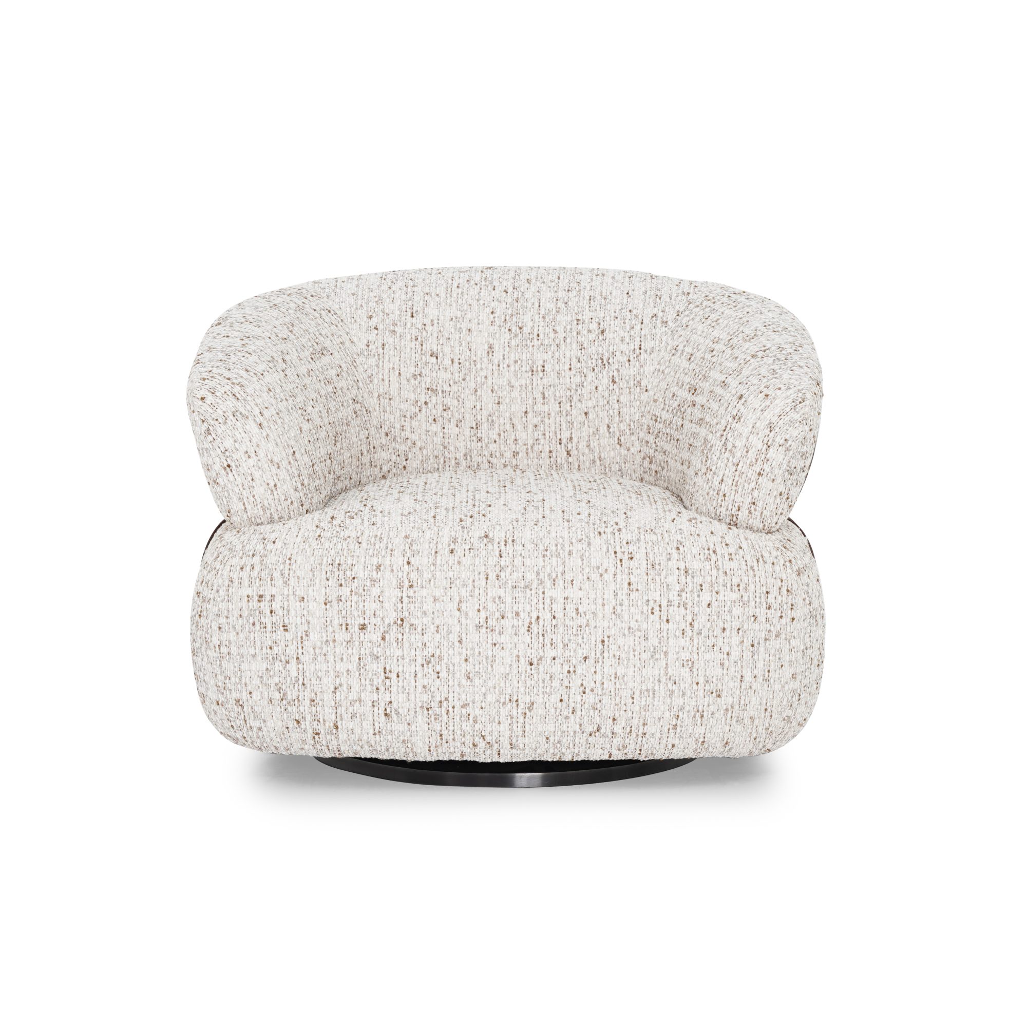 Drancy Linen Swivel armchair